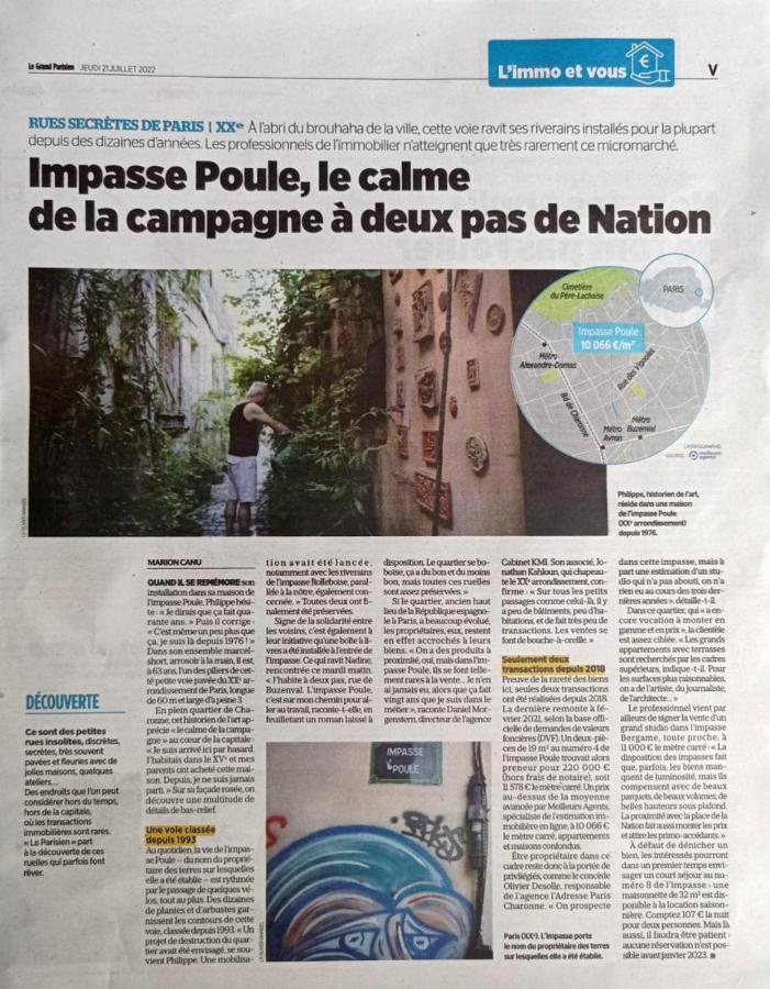 Apartamento Le Nichoir Aux Oiseaux París Exterior foto